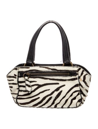 Prada Cavallino Top Handle Bag