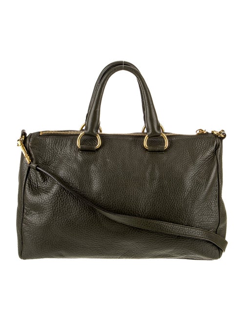 Prada Vitello Daino Leather Top Handle Bag