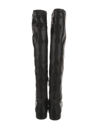 Prada Leather Riding Boots