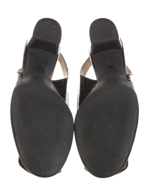 Prada Sport Patent Leather Slingback Pumps