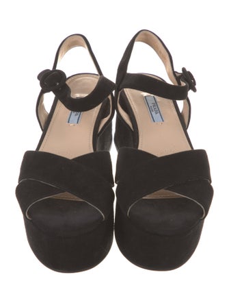 Prada Suede Sandals