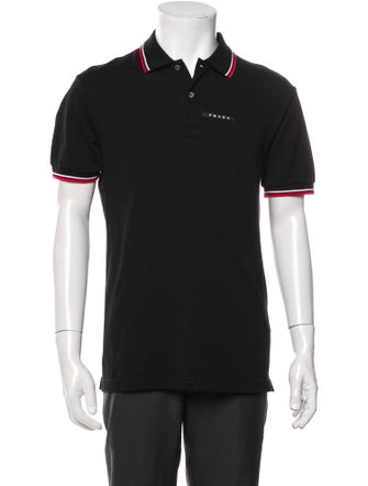 Prada 2021 Signature Logo Polo Shirt