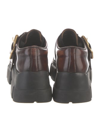 Prada Leather Oxfords