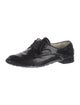 Prada Sport Patent Leather Lasercut Accents Oxfords