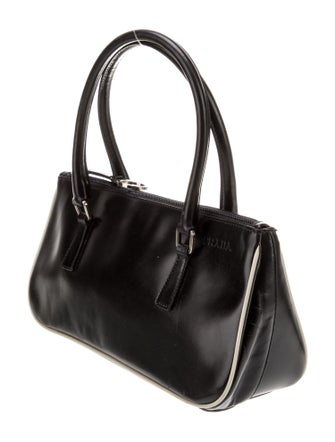 Prada Leather Top Handle Bag