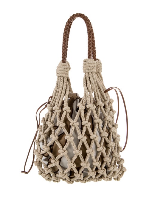 Prada Tessuto Nylon Noué Macramé Medium