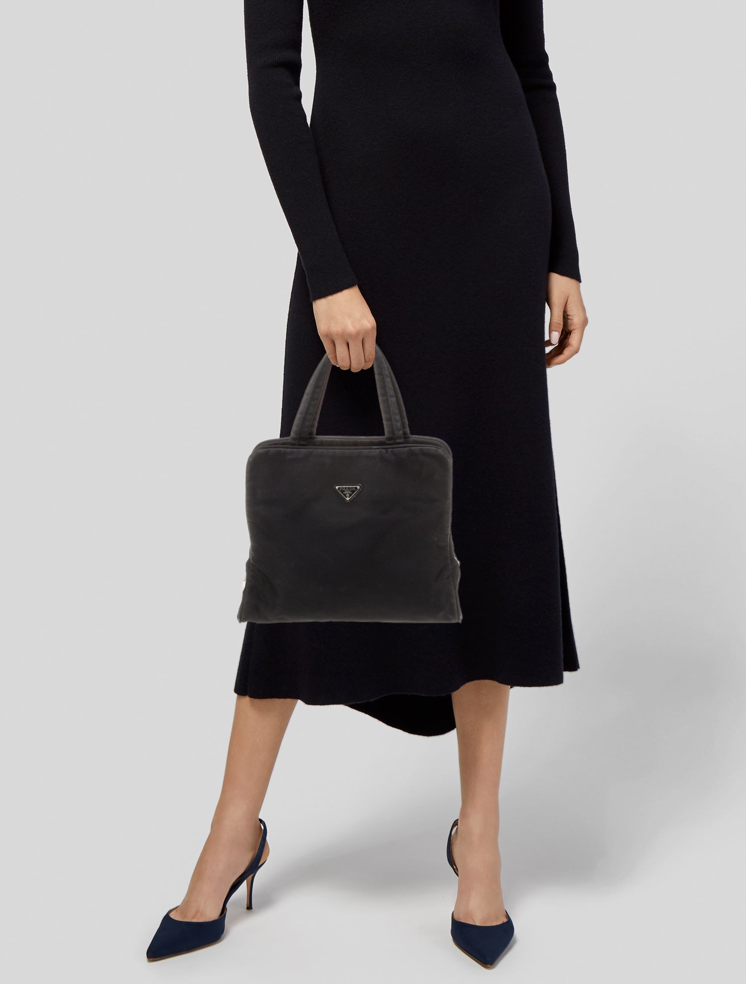 Prada Tessuto Nylon Top Handle Bag