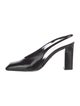 Prada Patent Leather Slingback Pumps