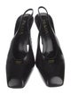 Prada Patent Leather Slingback Pumps