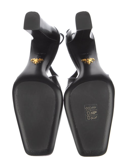 Prada Patent Leather Slingback Pumps