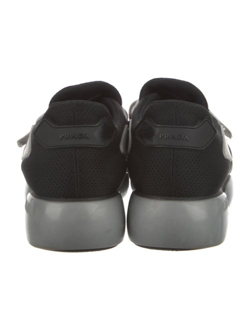 Prada Mesh Graphic Print Sneakers