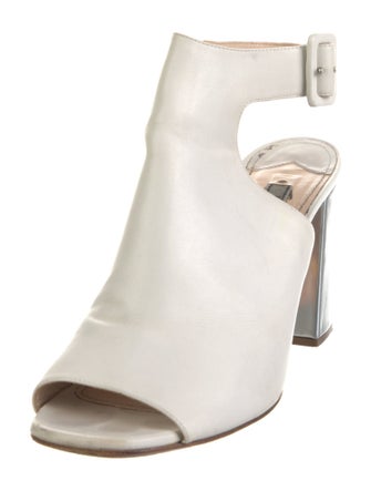 Prada Leather Slingback Pumps