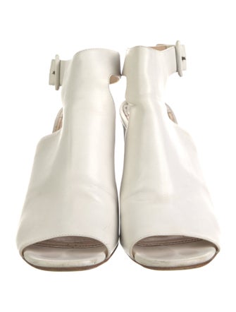 Prada Leather Slingback Pumps