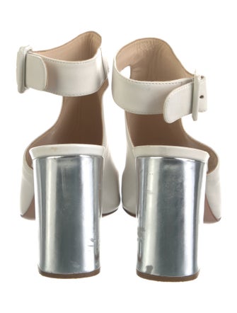 Prada Leather Slingback Pumps