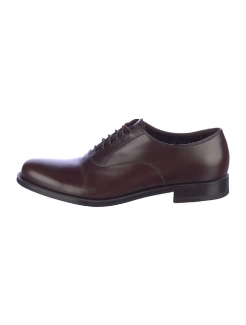 Prada Leather Oxfords