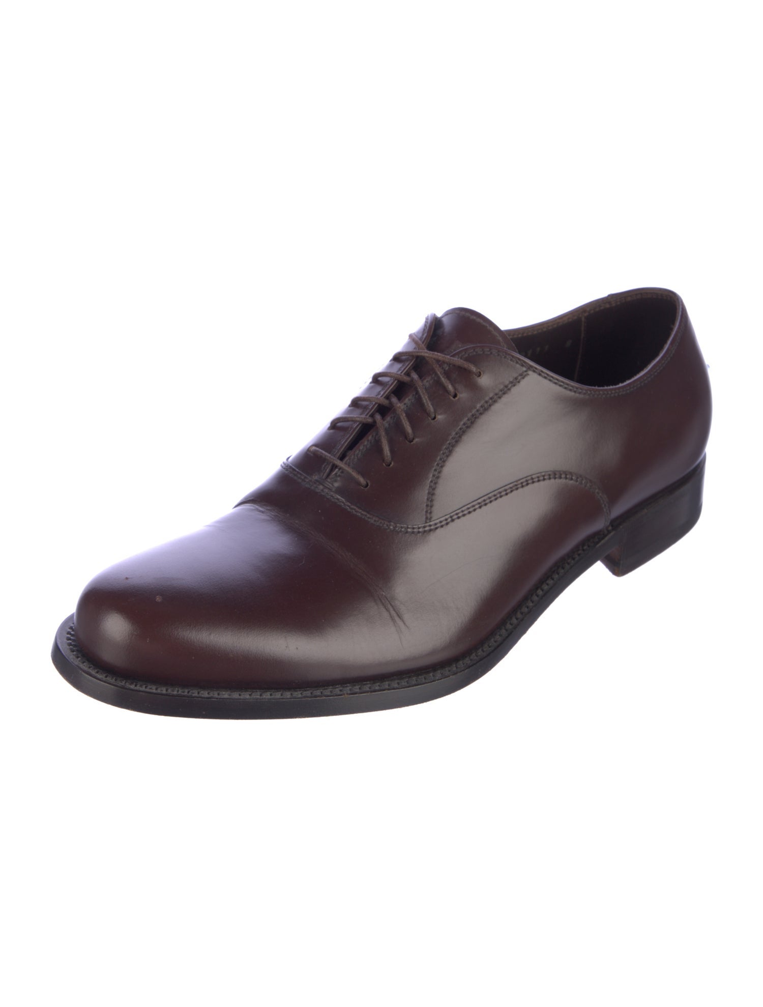 Prada Leather Oxfords