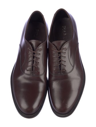 Prada Leather Oxfords
