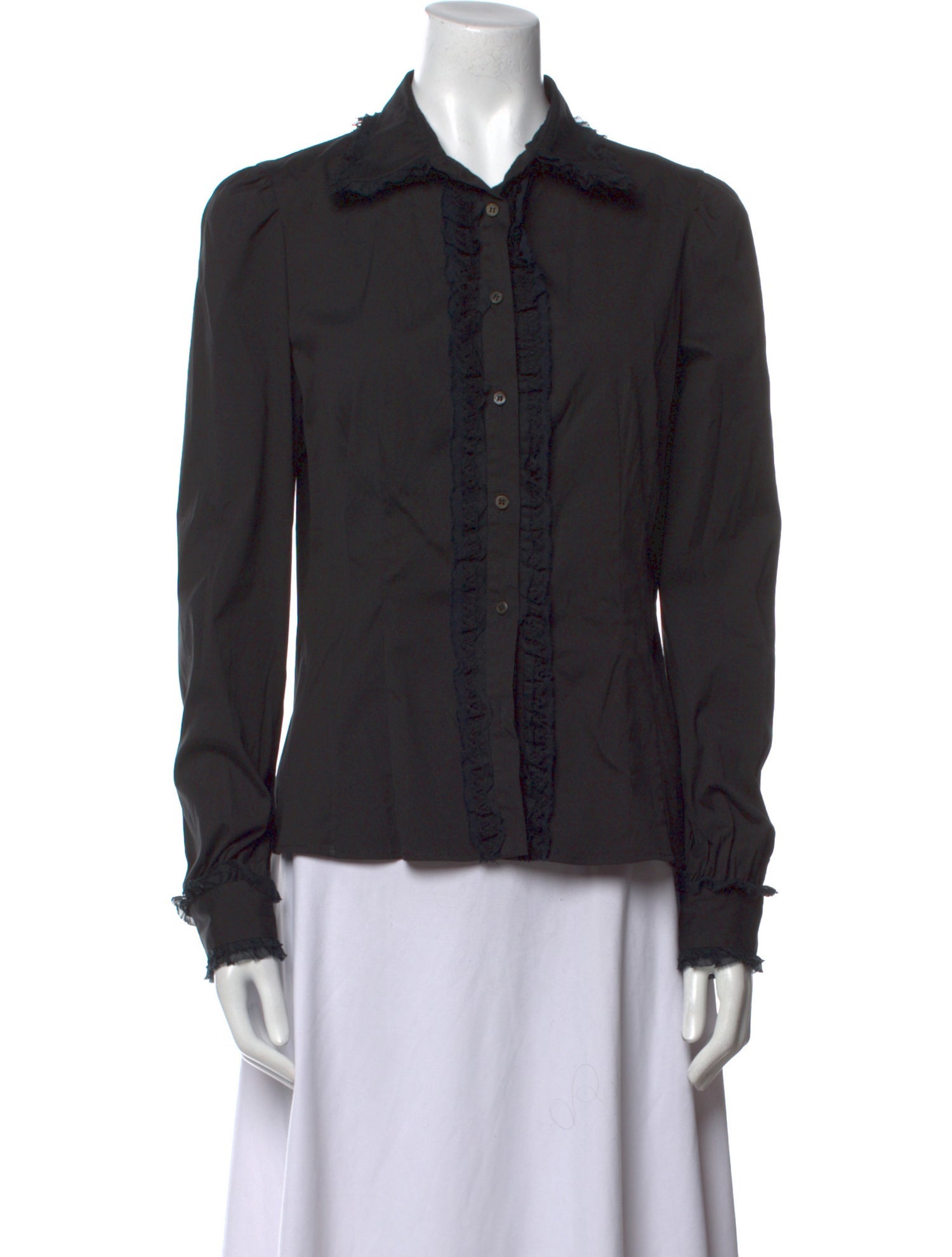 Prada Vintage 2010 Button-Up Top