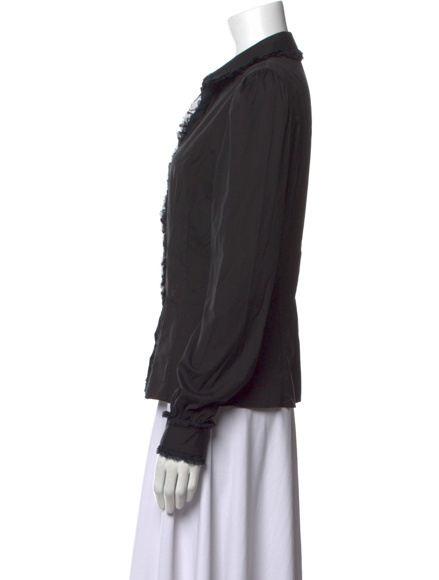 Prada Vintage 2010 Button-Up Top