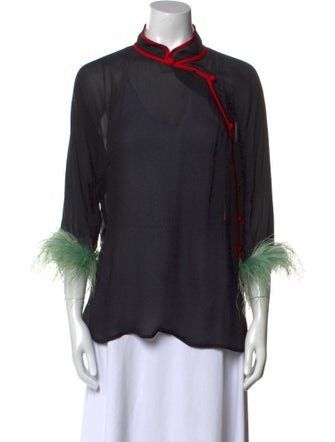 Prada 2017 Silk Blouse