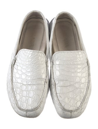 Prada Leather Moccasins