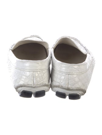 Prada Leather Moccasins