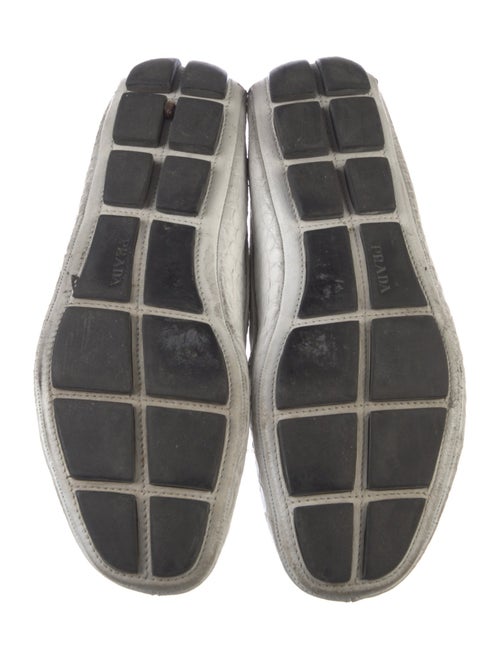 Prada Leather Moccasins