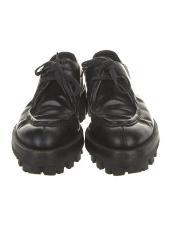 Prada Leather Derby Shoes