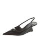 Prada Leather Slingback Pumps