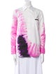 Prada 2019 Tie-Dye Print Button-Up Top