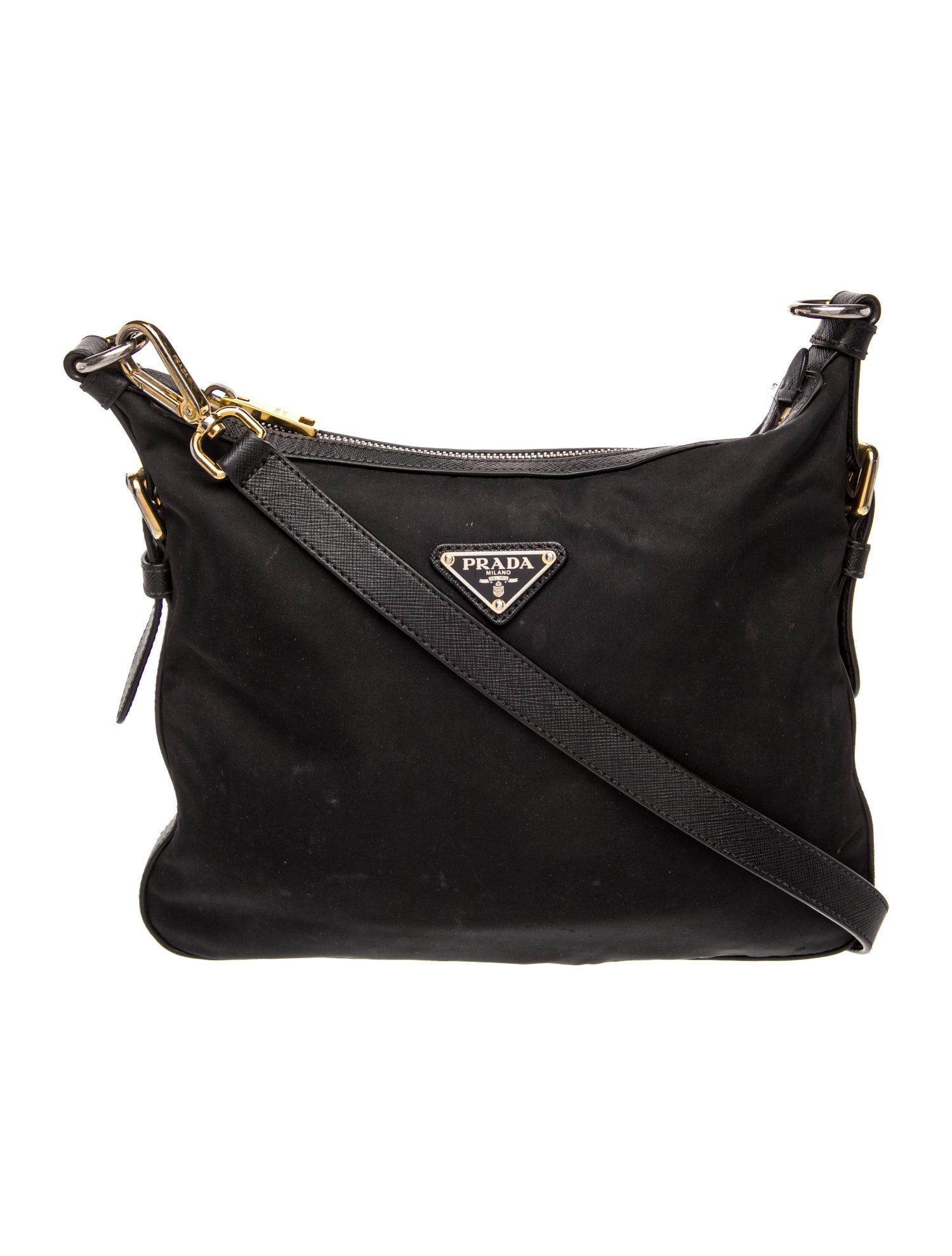 Prada Saffiano Leather Messenger Bag