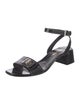 Prada Patent Leather Sandals