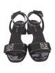 Prada Patent Leather Sandals