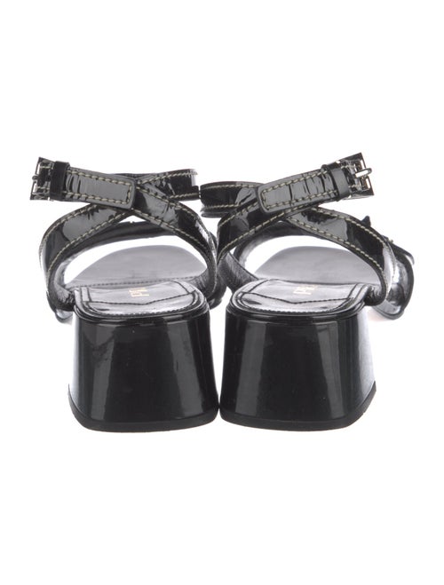 Prada Patent Leather Sandals