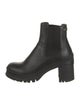 Prada Leather Chelsea Boots