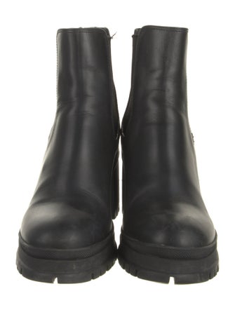 Prada Leather Chelsea Boots