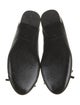 Prada Leather Bow Accents Ballet Flats