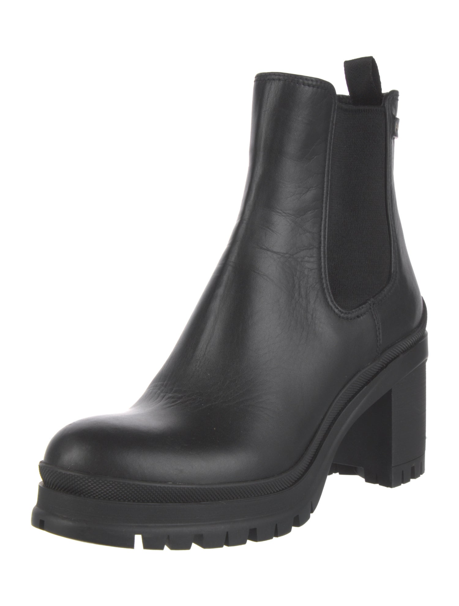 Prada Leather Chelsea Boots