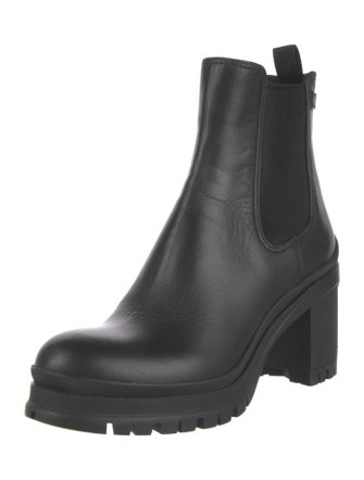 Prada Leather Chelsea Boots