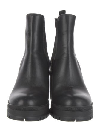 Prada Leather Chelsea Boots