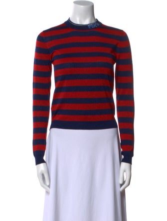 Prada 2019 Virgin Wool Crop Top