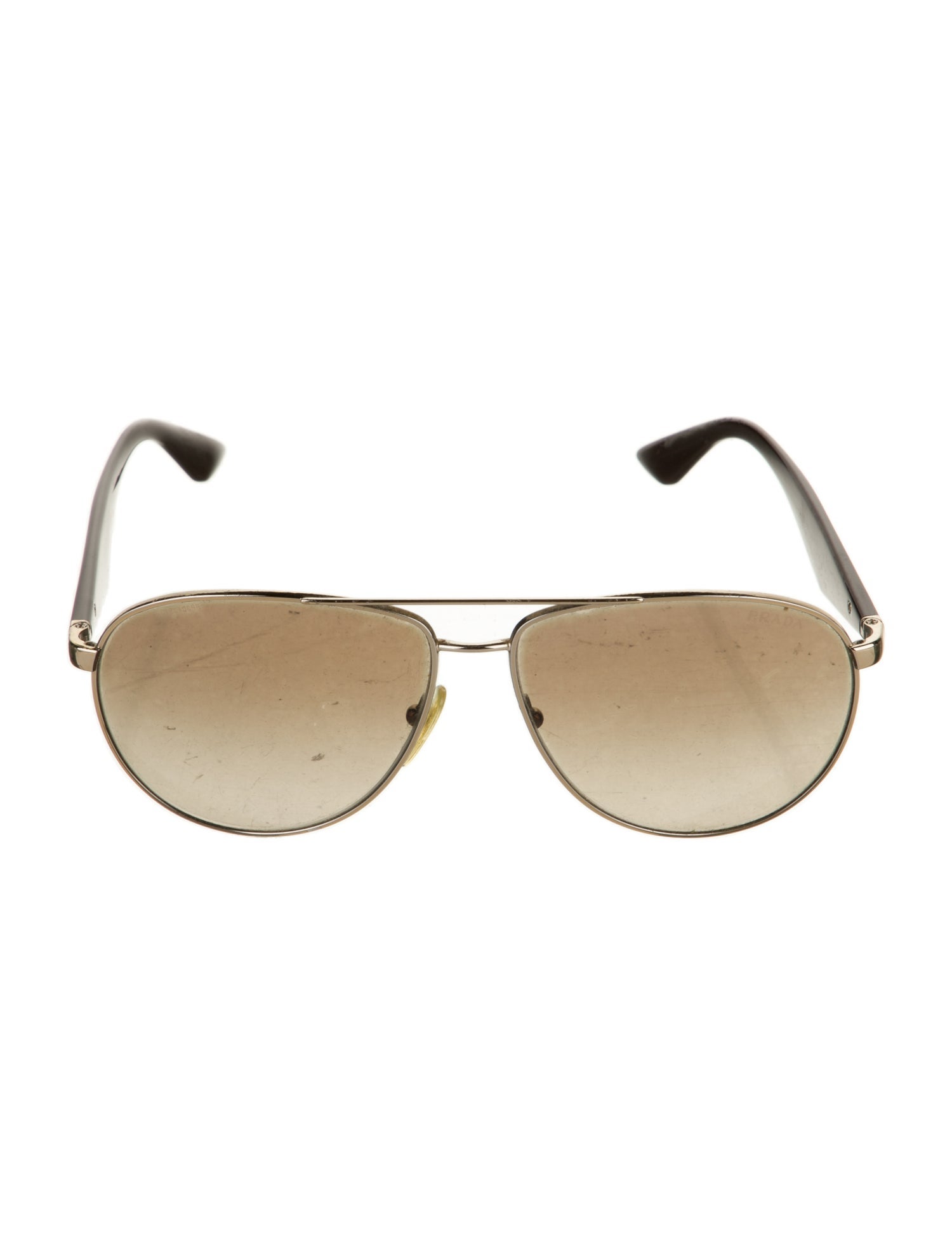 Prada Aviator Gradient Sunglasses