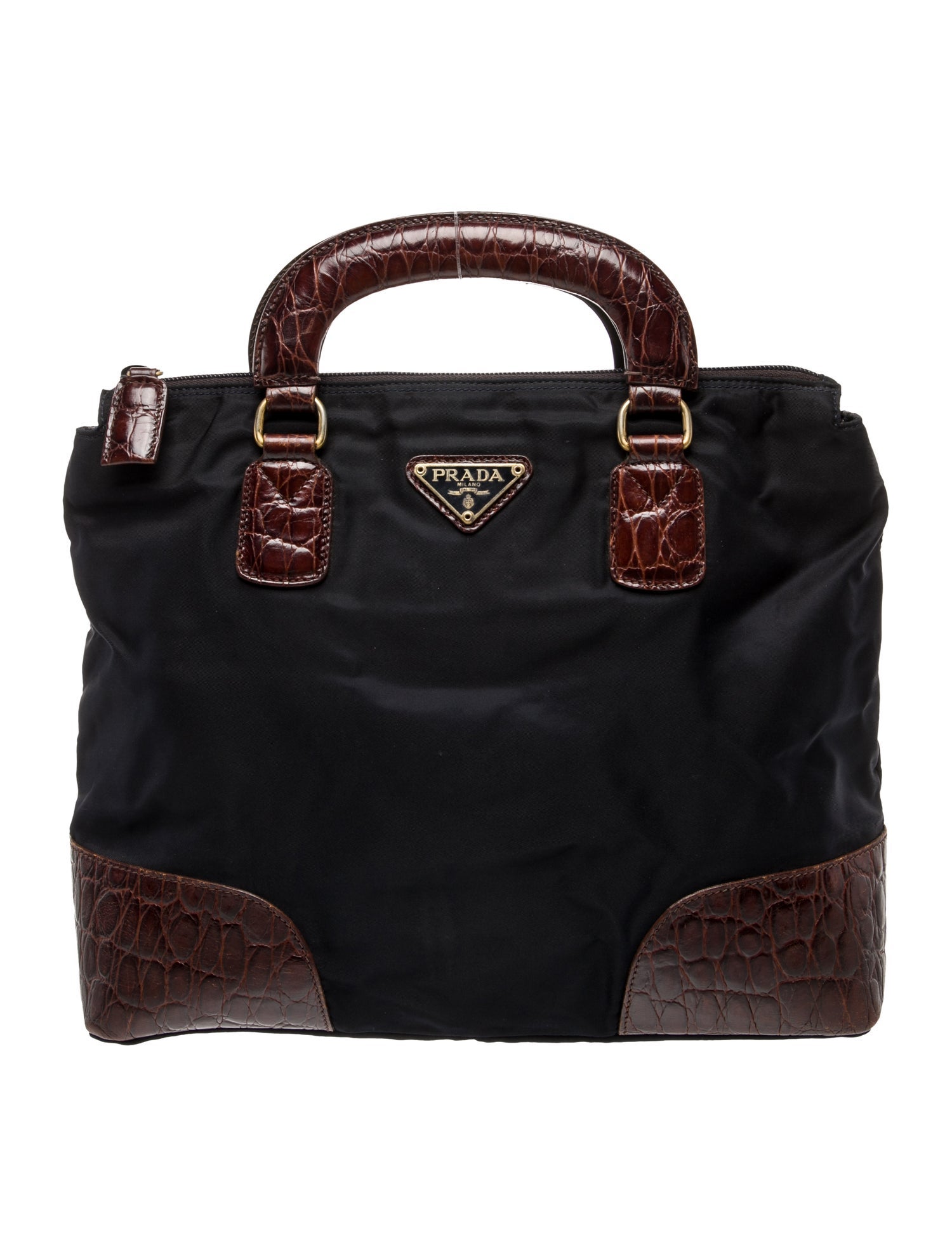 Prada Tessuto Top Handle Bag