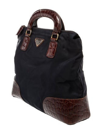 Prada Tessuto Top Handle Bag