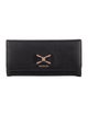 Prada Saffiano Metal Leather Continental Wallet