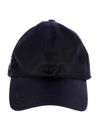 Prada Prada Nylon Logo Baseball Cap