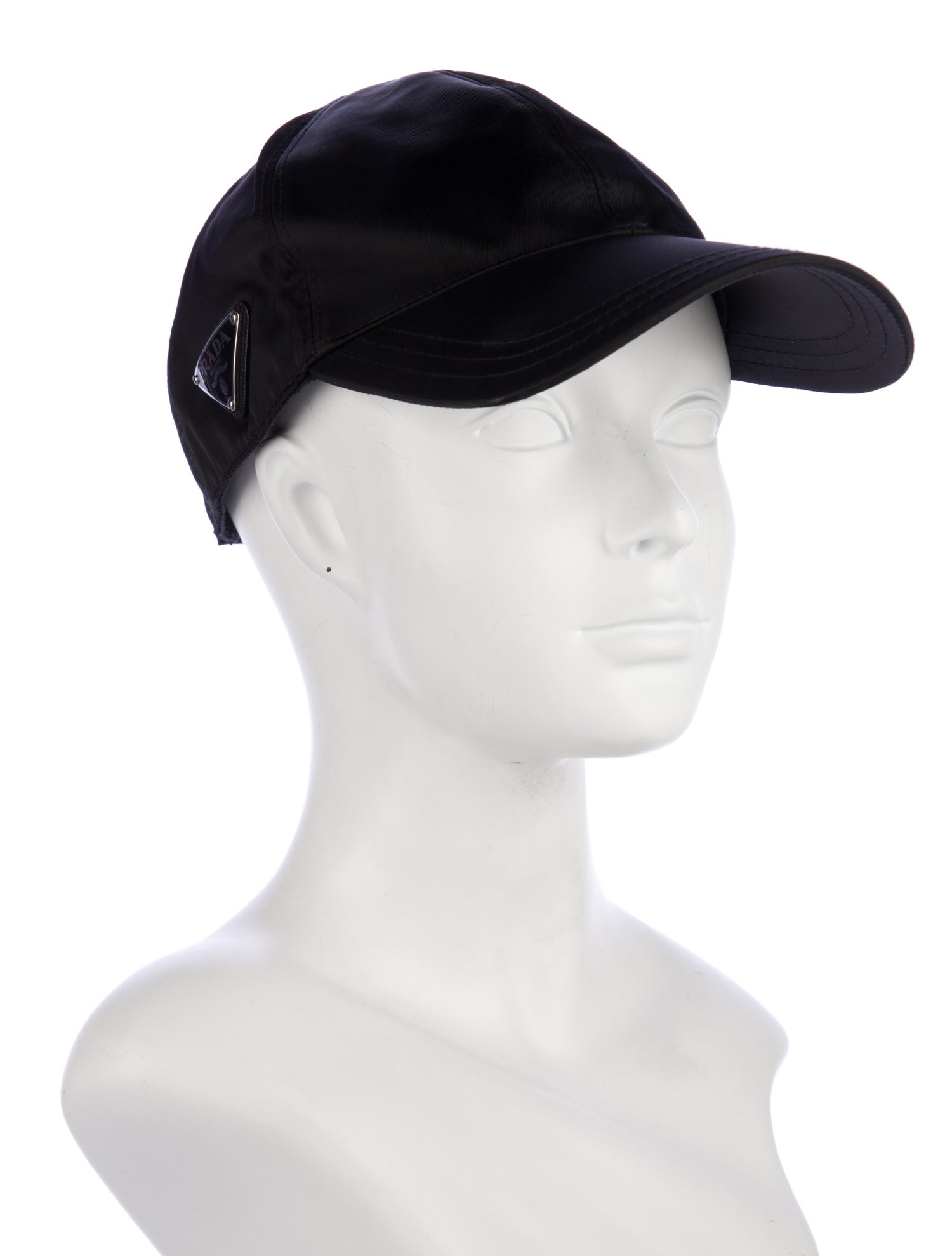 Prada Prada Nylon Logo Baseball Cap