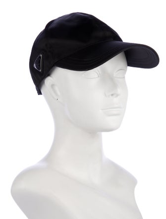 Prada Prada Nylon Logo Baseball Cap