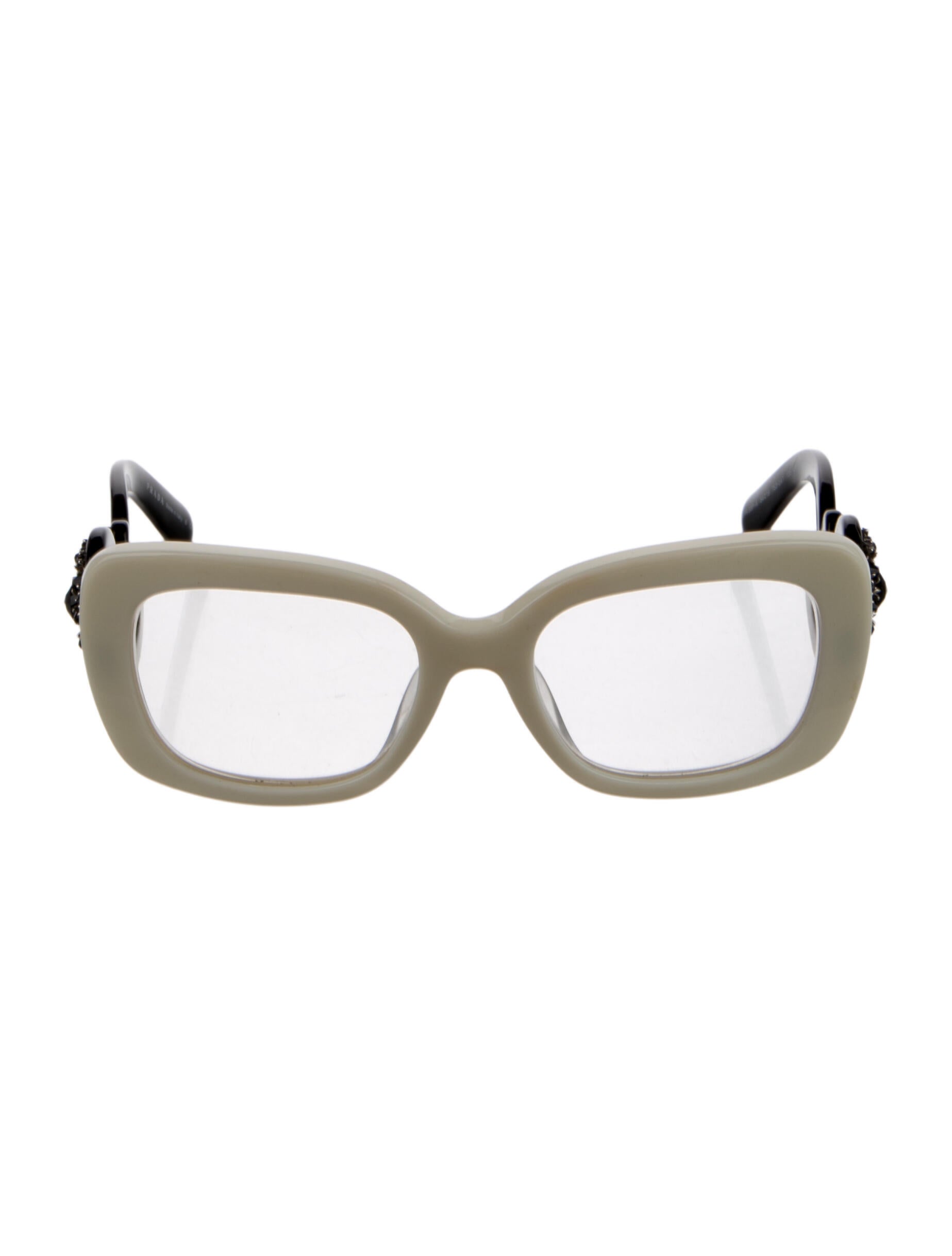 Prada Signature Logo Oversize Eyeglasses