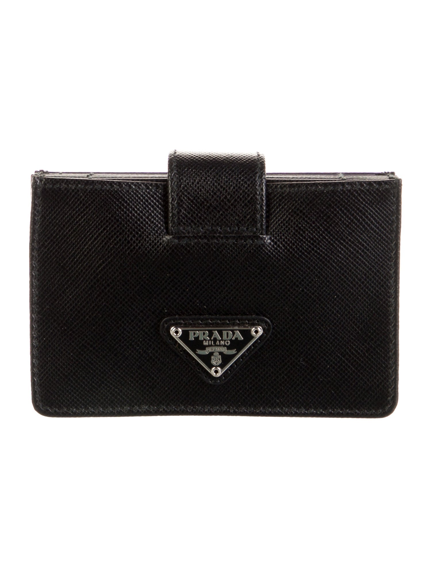 Prada Saffiano Lux Leather Card Holder